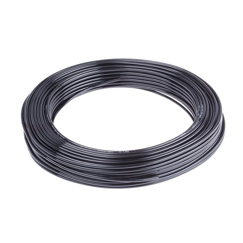 Festo Compressed Air Pipe Black Polyurethane 4 mm 50 m Hydrolysis Resistant Pneumatic Hose PUN-H-4X0,75-SW