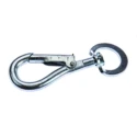 RS PRO Zinc Plated Steel Swivel Spring Hook 9.4 mm Diameter, 115 mm Length 470-759