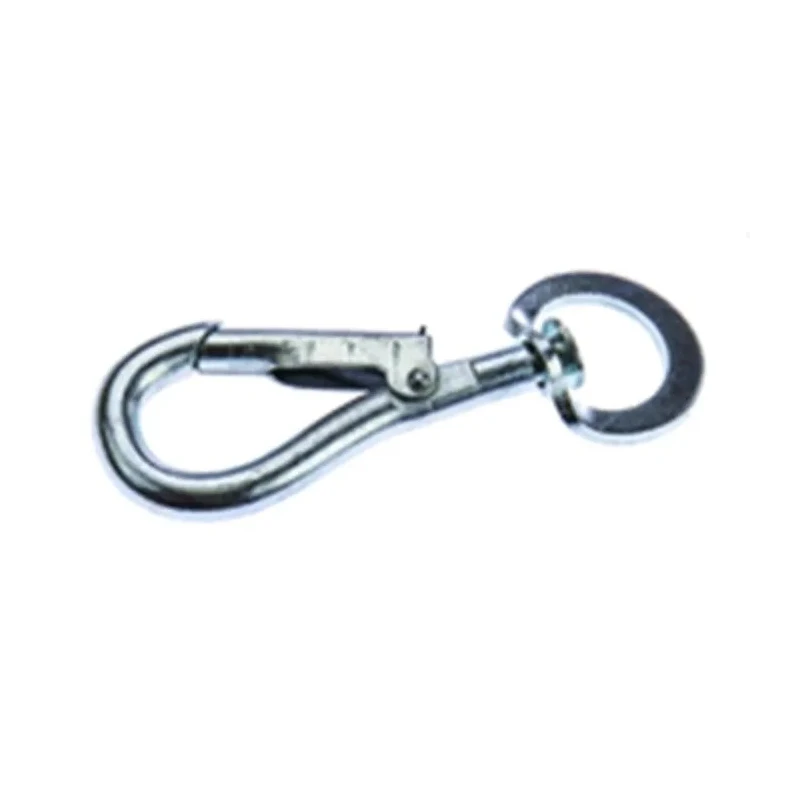 RS PRO Zinc Plated Steel Swivel Spring Hook 9.4 mm Diameter, 115 mm Length 470-759