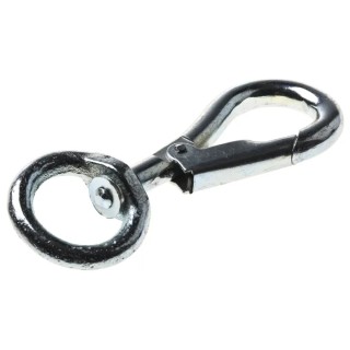 RS PRO Galvanised Steel Swivel Spring Hook Chain Link 102mm Length 470-761