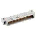 HARTING DIN 41612 32 Way 2.54 mm Pitch Through Hole Connector Type C/2 Solder Class C2 2 Row Male Right Angle 09221326921