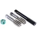Böllhoff Industrial 13 Piece Metric ISO Thread Repair Kit with Installation Mandrel and Hand Taps 41851200020