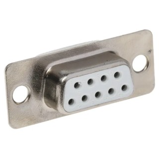 Wurth Elektronik 9 Way Straight Cable D-Sub Connector 125V 3A Steel Housing Gold Plated Contacts 61800924923