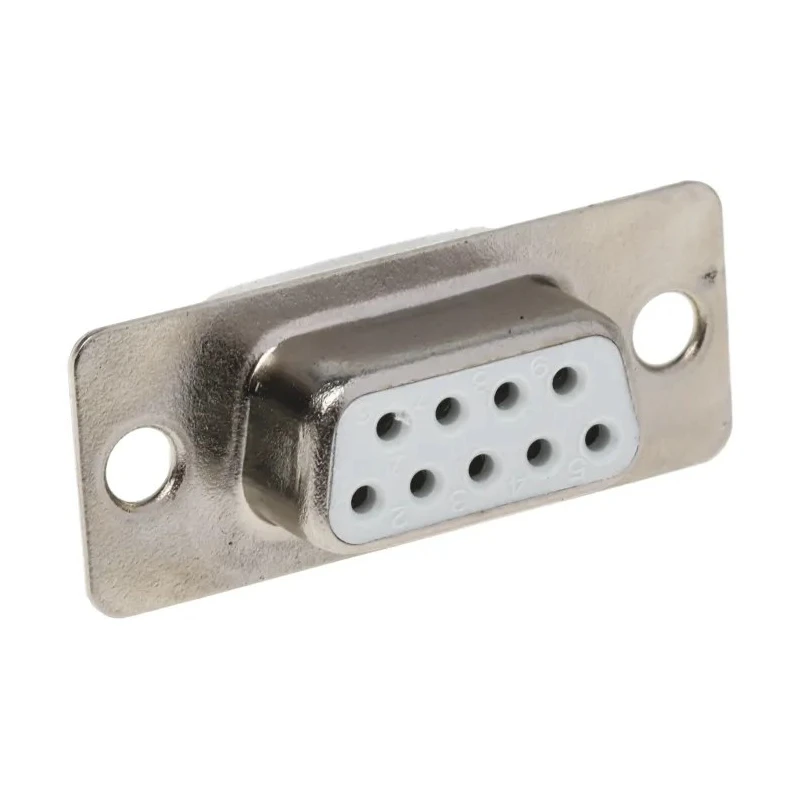 Wurth Elektronik 9 Way Straight Cable D-Sub Connector 125V 3A Steel Housing Gold Plated Contacts 61800924923