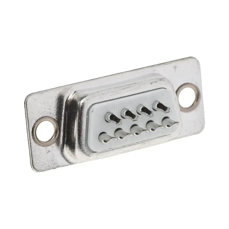 Wurth Elektronik 9 Way Straight Cable D-Sub Connector 125V 3A Steel Housing Gold Plated Contacts 61800924923