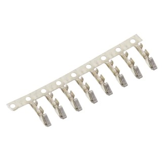 Wurth Elektronik WR-WTB Series Female Crimp Terminal 2.54 mm Pitch, 28-22 AWG, 3A, Tin Plated Copper Alloy 61900113722DEC