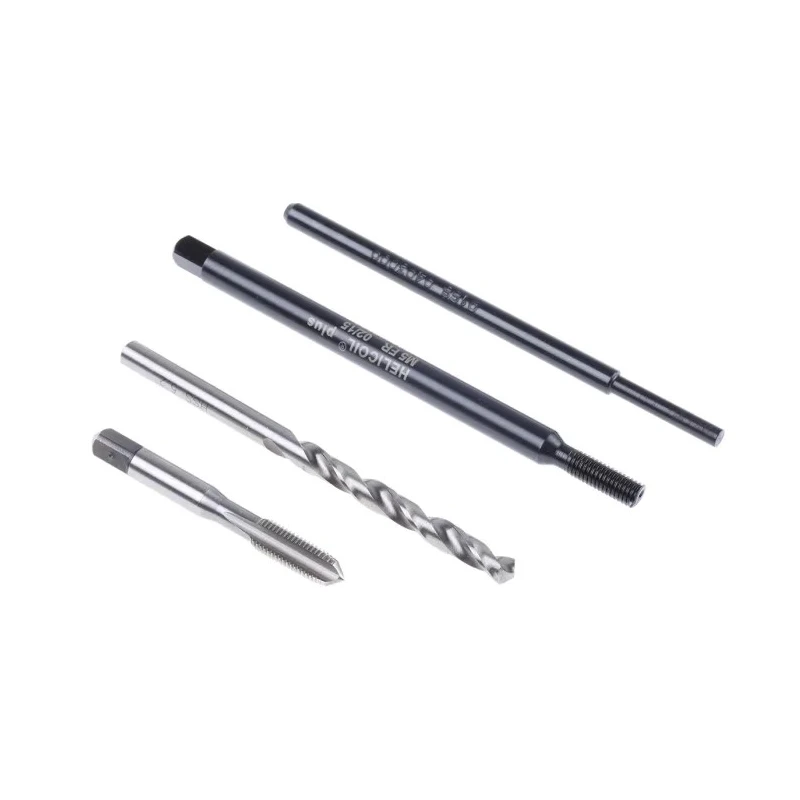 Böllhoff 64 piece Metric ISO Thread Repair Kit with HelicoilPlus Inserts, Tap, Drill, Tool Set 41851050000