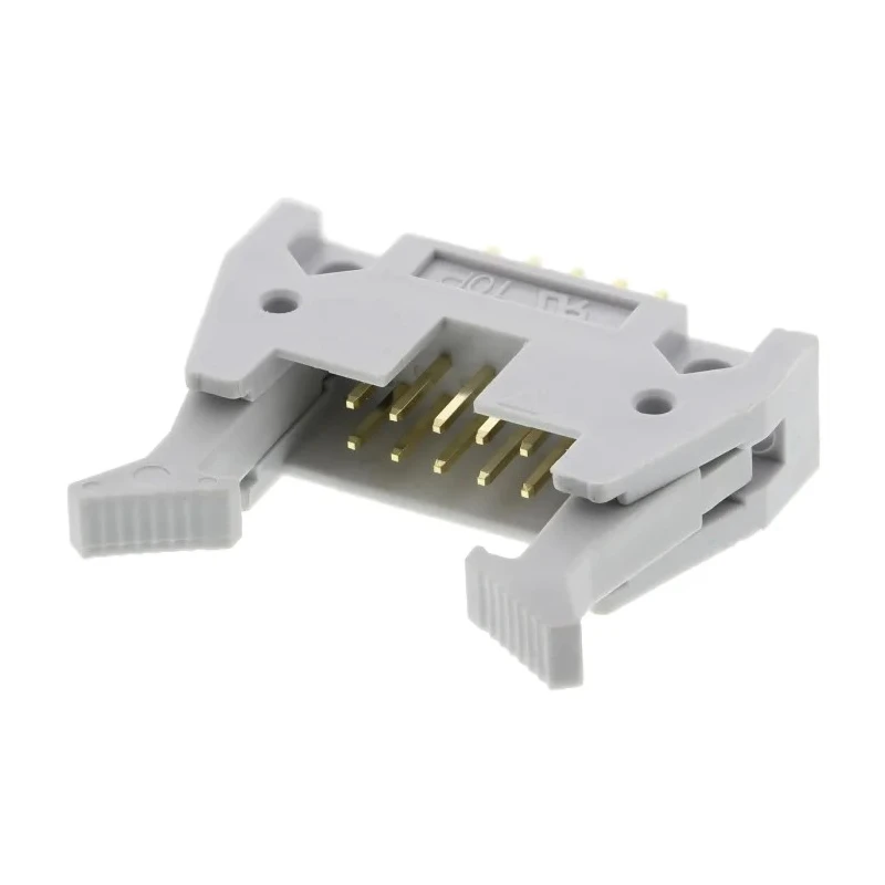 RS PRO Straight Through Hole PCB Header 10 Contacts 2.54 mm Pitch Shrouded 471-020