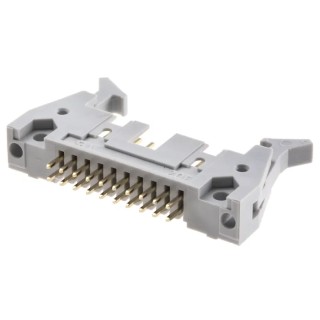 RS PRO Straight Through Hole PCB Header, 20 Contact(s), 2.54 mm Pitch, Shrouded 471-058