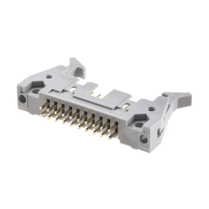 RS PRO Straight Through Hole PCB Header, 20 Contact(s), 2.54 mm Pitch, Shrouded 471-058