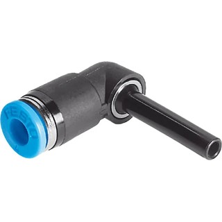 Festo Nickel Plated Brass Pneumatic Elbow Tube-to-Tube Adapter Push In 12 mm QSL-12H