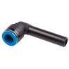 Festo QSL Series Nickel Plated Brass Pneumatic Elbow Tube-to-Tube Adapter Push In 12 mm QSL-12HL