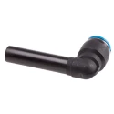 Festo QSL Series Nickel Plated Brass Pneumatic Elbow Tube-to-Tube Adapter Push In 12 mm QSL-12HL