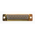 RS PRO 25 Way Straight Through Hole D-Sub Connector Male 750V 5A Polyethylene Terephthalate Housing 470-897
