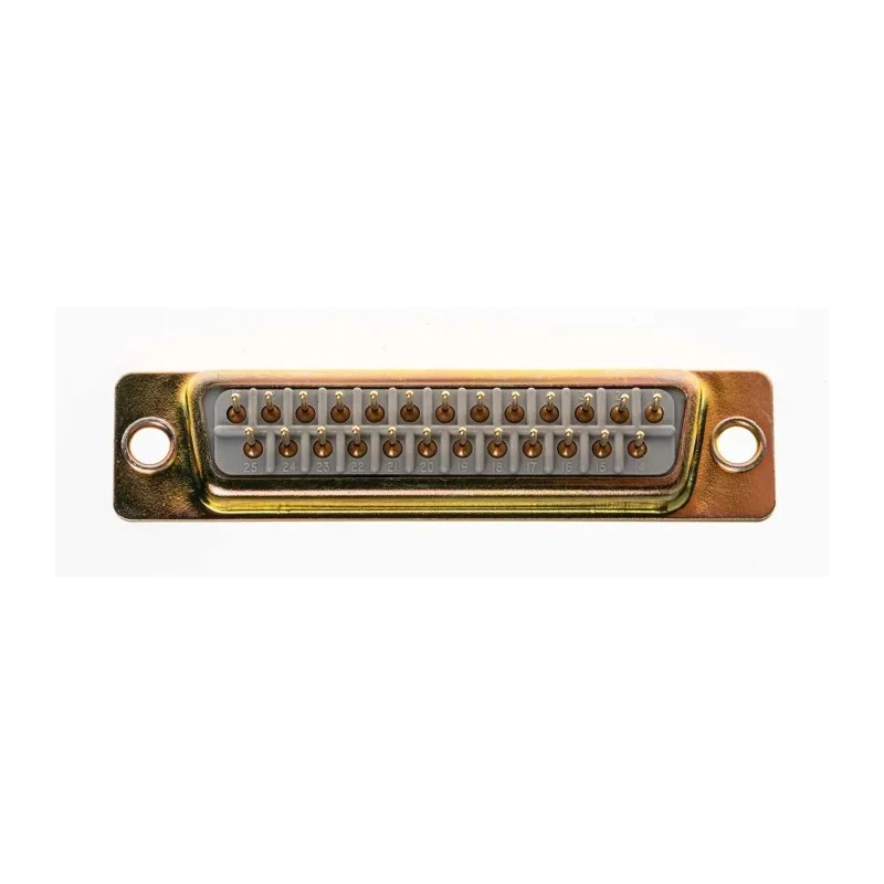 RS PRO 25 Way Straight Through Hole D-Sub Connector Male 750V 5A Polyethylene Terephthalate Housing 470-897