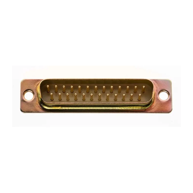 RS PRO 25 Way Straight Through Hole D-Sub Connector Male 750V 5A Polyethylene Terephthalate Housing 470-897