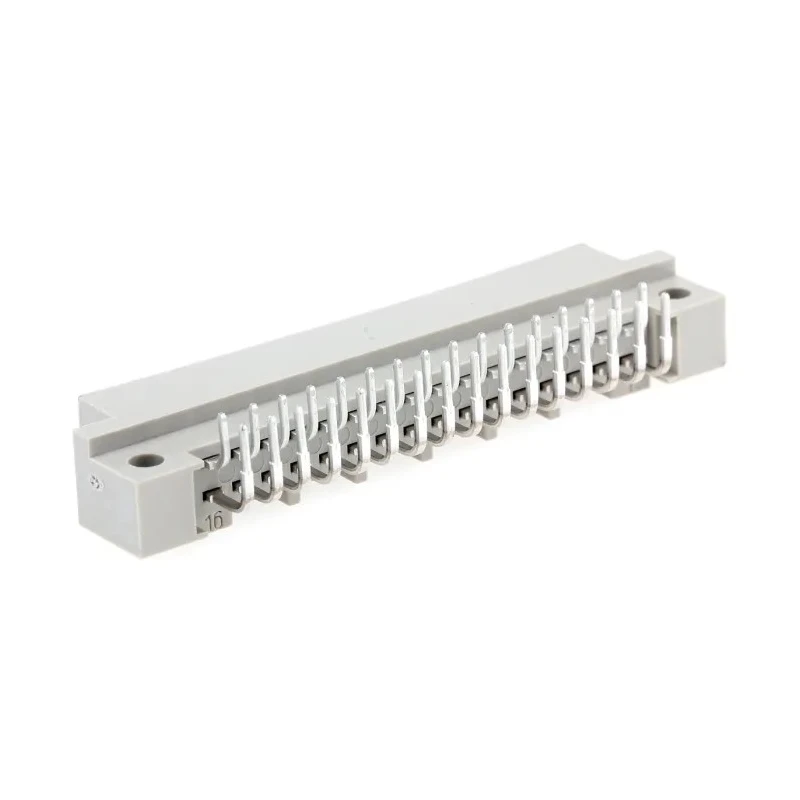 HARTING DIN 41612 32 Way 2.54 mm Pitch Through Hole Type C/2 Solder Termination Class C2 2 Row Male Right Angle 09221326921