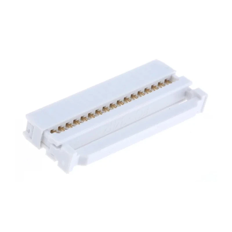 RS PRO 34-Way Shrouded IDC Connector Female for Cable 2-Row, 500V, 1A, Brass Contacts, Fibreglass Reinforced 471-238