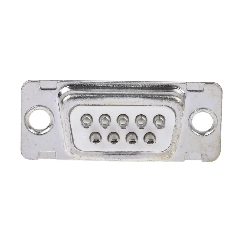 Amphenol Communications Solutions 9 Way Straight 2.74 mm Pitch Panel Mount D-Sub Connector Female DE09S064TLF