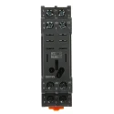 RS PRO 8 Way 300V DIN Rail Relay Socket for use with RS PRO RKL Relays DPDT 121-7825