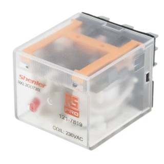 RS PRO Power Relay 230 V AC Coil 10 A Switching Current 3PDT 121-7819