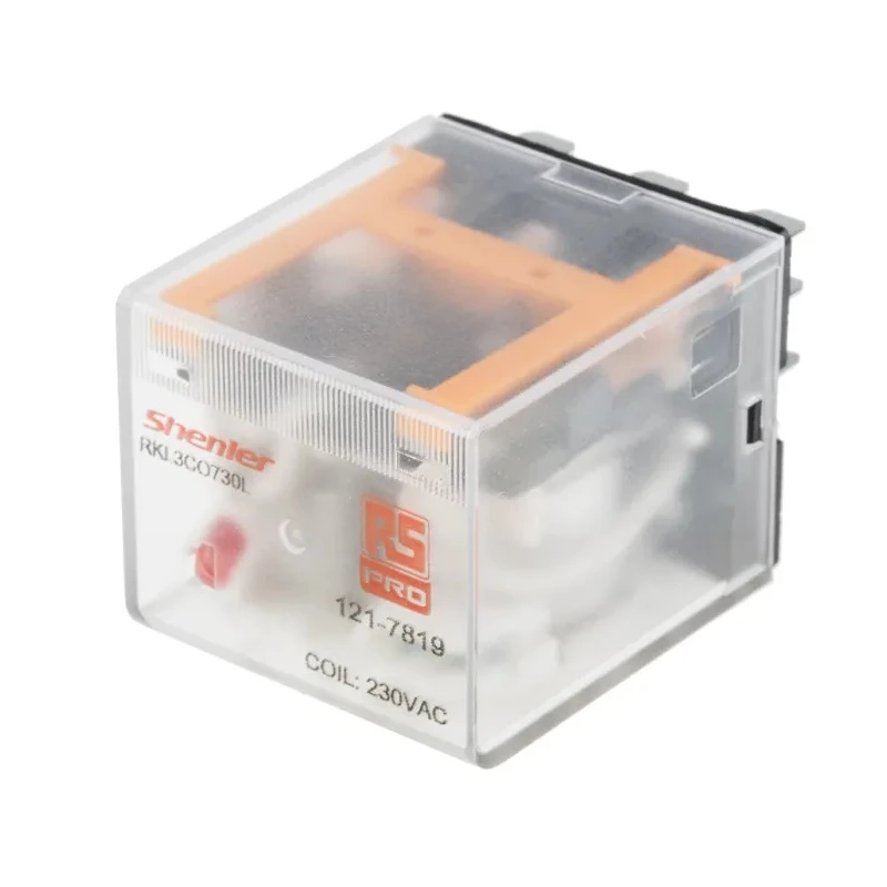 RS PRO Power Relay 230 V AC Coil 10 A Switching Current 3PDT 121-7819