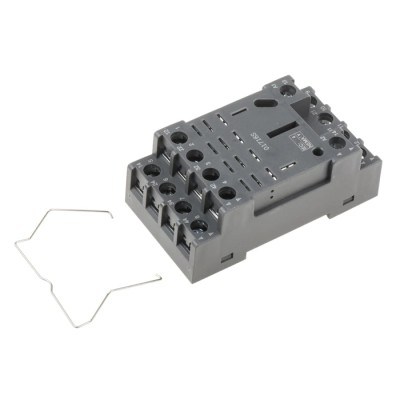 RS PRO 14 Way 300V DIN Rail Relay Socket for Use with RS PRO RKL Relays 4PDT 121-7827