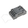 RS PRO 14 Way 300V DIN Rail Relay Socket for Use with RS PRO RKL Relays 4PDT 121-7827