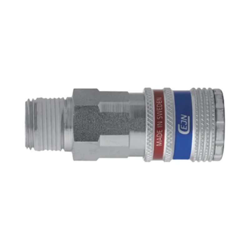 CEJN Brass, Stainless Steel Pneumatic Quick Connect Coupling 3/8 in Male R C103152154
