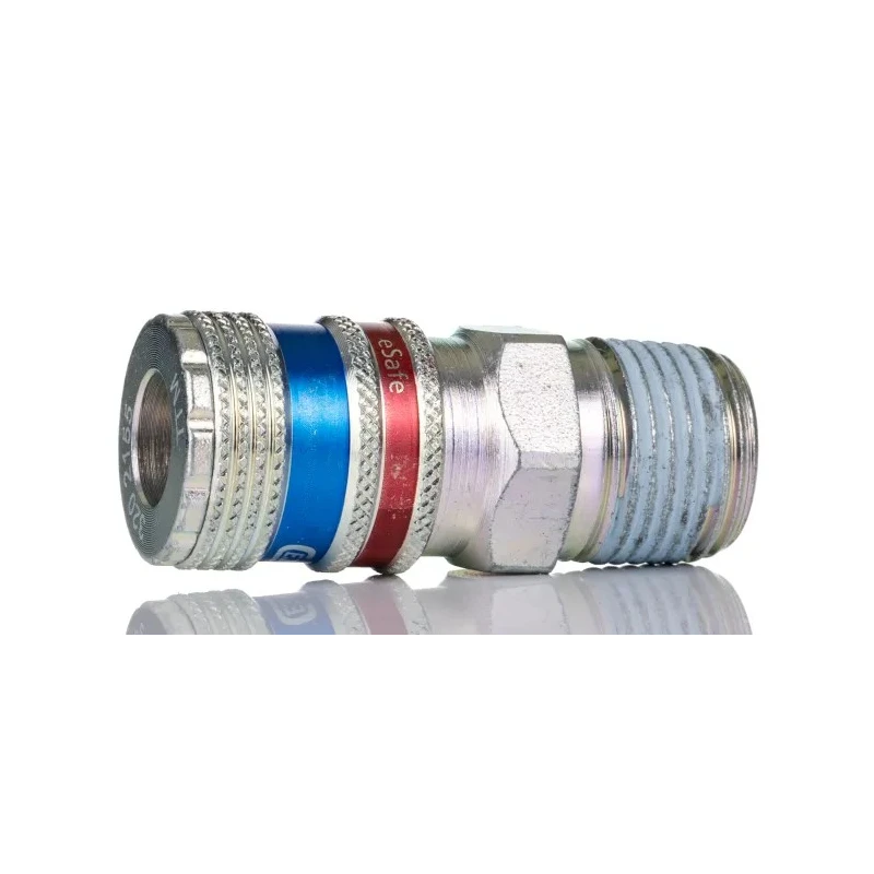 CEJN Brass Stainless Steel Pneumatic Quick Connect Coupling 1/2 in Male R C103202155