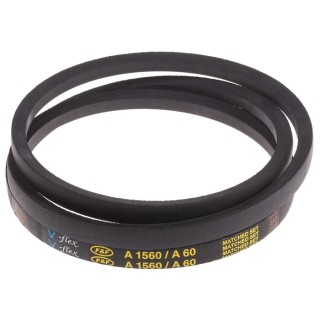 RS PRO Drive Belt, belt section A, 1575 mm Outside Length, 1525 mm Inside Length, 8 mm Height, 13 mm Width 471-540