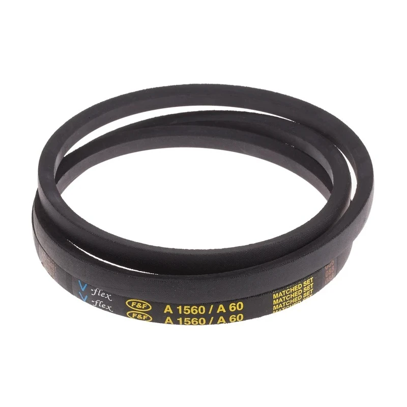 RS PRO Drive Belt, belt section A, 1575 mm Outside Length, 1525 mm Inside Length, 8 mm Height, 13 mm Width 471-540