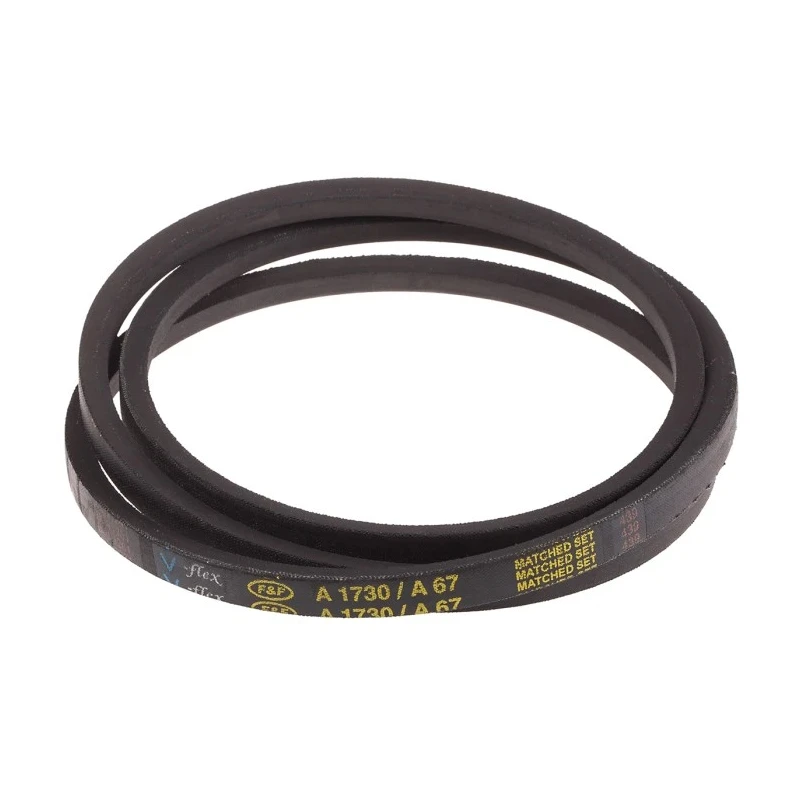 RS PRO Drive Belt, belt section A 1750 mm Outside Length, 1700 mm Inside Length, 13 mm Width, 8 mm Height, Polyester 471-607