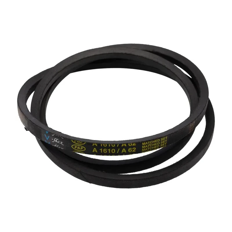 RS PRO Drive Belt, belt section A, 1624 mm Outside Length, 1574 mm Inside Length, 13 mm Width, 8 mm Height, Rubber 471-534