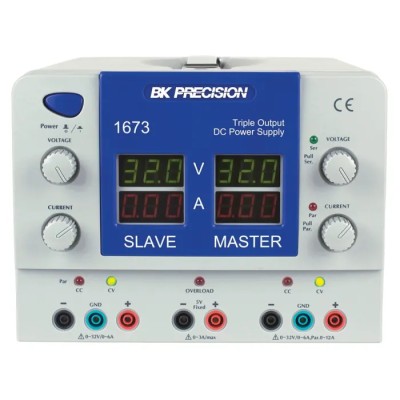 BK Precision Digital Bench Power Supply 3-Output 32 V 400 W 6 A Max BK1673