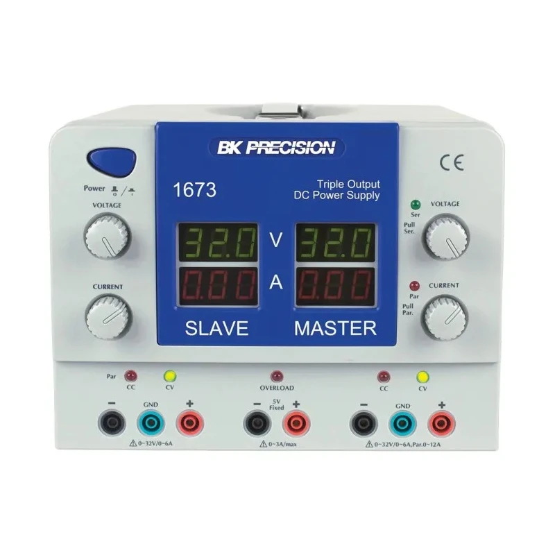 BK Precision Digital Bench Power Supply 3-Output 32 V 400 W 6 A Max BK1673