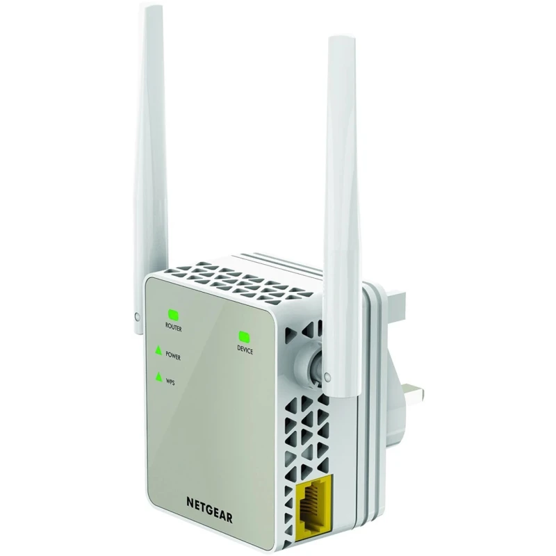 Netgear Wireless Access Point AC1200 Dual-Band 2.4/5GHz 1200Mbps, 1 Port EX6120-100UKS