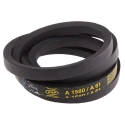 RS PRO Drive Belt Classical Belt Polyester Cord Polyethylene Terephthalate Rubber 8mm Height 13mm Width 1600mm 471-544