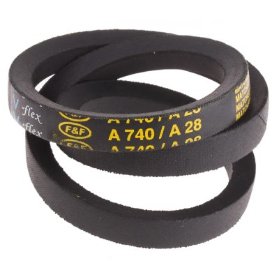 RS PRO Drive Belt, belt section A, Outside Length 760 mm, Inside Length 710 mm, Belt Height 8 mm, Belt Width 13 mm 471-562