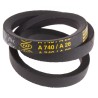 RS PRO Drive Belt, belt section A, Outside Length 760 mm, Inside Length 710 mm, Belt Height 8 mm, Belt Width 13 mm 471-562