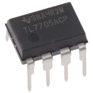 Texas Instruments Supply Voltage Supervisor 8-Pin PDIP 4.6 V Reset Threshold TL7705ACP