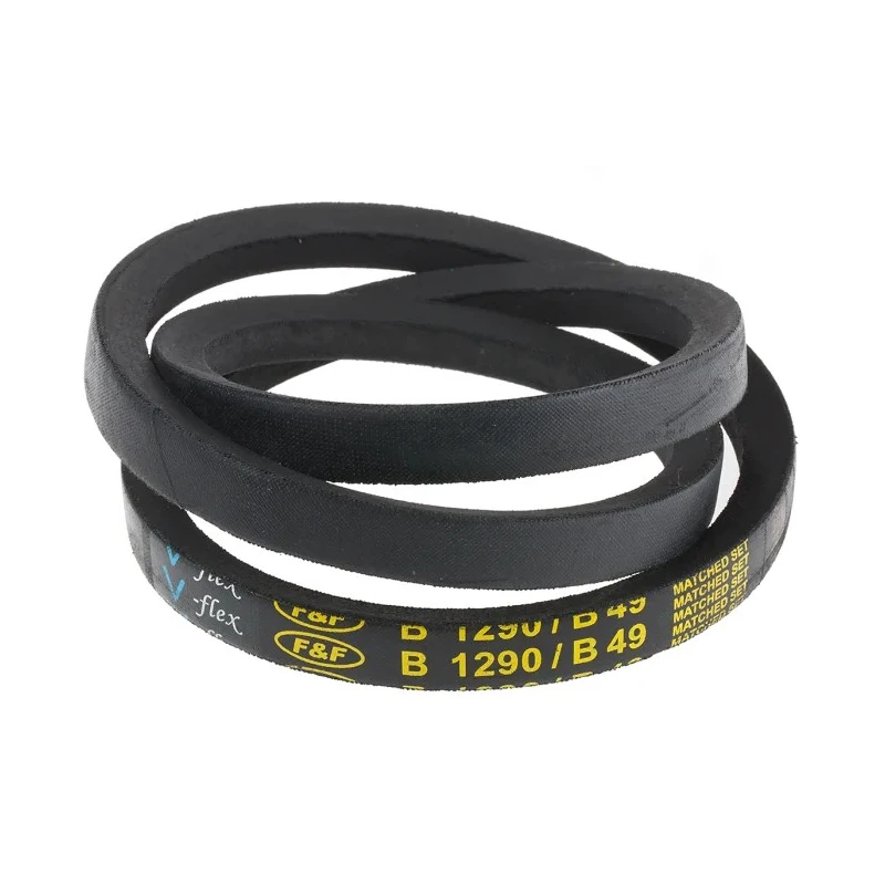 RS PRO Drive Belt, belt section B 1319 mm Outside Length, 1250 mm Inside Length, 11 mm Height, 17 mm Width, Rubber 471-645