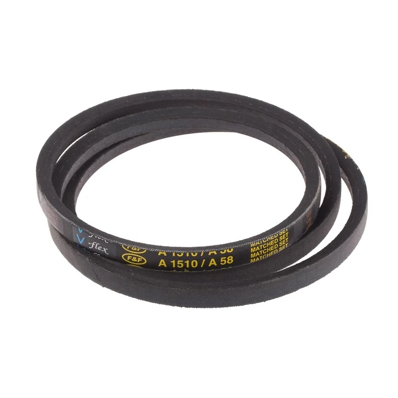 RS PRO Drive Belt, belt section A 1525 mm Outside Length, 1475 mm Inside Length, 13 mm Width, 8 mm Height, Polyester 471-689