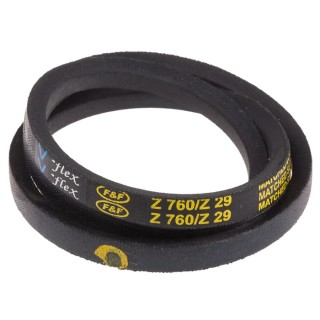RS PRO Z Section Drive Belt, belt section Z, 10 mm Width, 6 mm Height, 768 mm Outside Length, 730 mm Inside Length 471-702