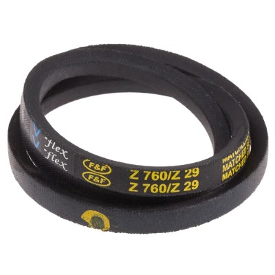 RS PRO Z Section Drive Belt, belt section Z, 10 mm Width, 6 mm Height, 768 mm Outside Length, 730 mm Inside Length 471-702