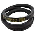 RS PRO Drive Belt, belt section B, Outside Length 1269 mm, Inside Length 1200 mm, Belt Width 17 mm, Belt Height 11 471-651