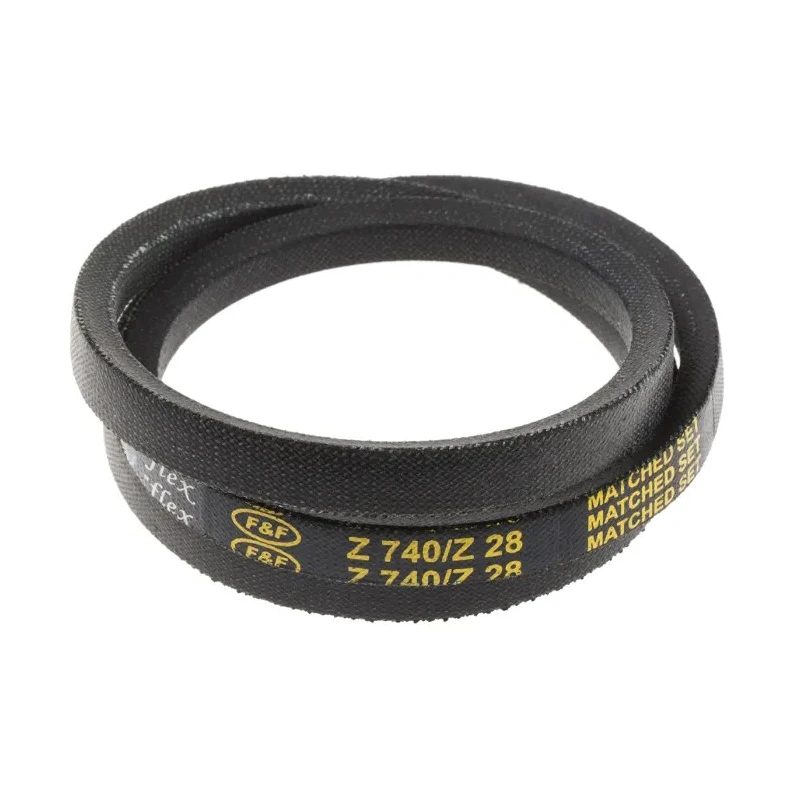 RS PRO Z Section Classical Drive Belt, FFZ Series, Polyester Cord, Polyethylene Terephthalate and Rubber Material 471-708