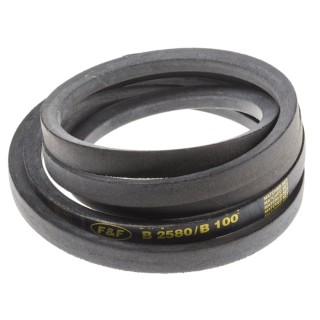 RS PRO B Section Drive Belt, Classical Belt Rubber Polyethylene Terephthalate Material, 17mm Width 11mm Height 471-897