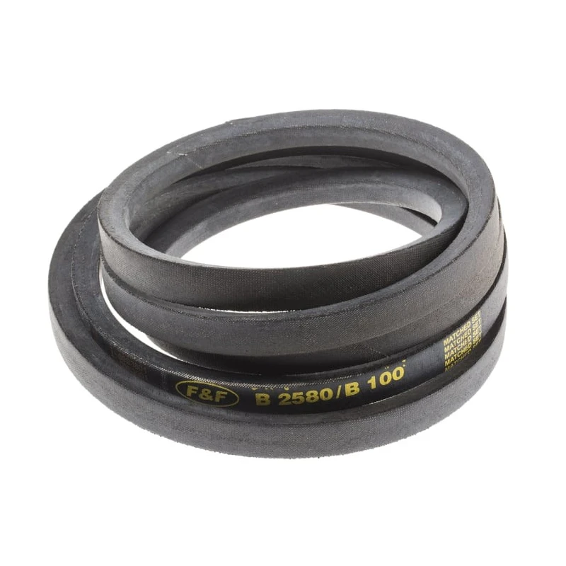 RS PRO B Section Drive Belt, Classical Belt Rubber Polyethylene Terephthalate Material, 17mm Width 11mm Height 471-897