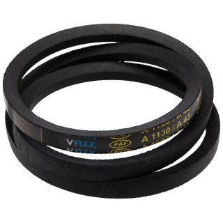 RS PRO Drive Belt, belt section A 1150 mm Outside Length, 1100 mm Inside Length, 13 mm Width, 8 mm Height, Polyester 471-796